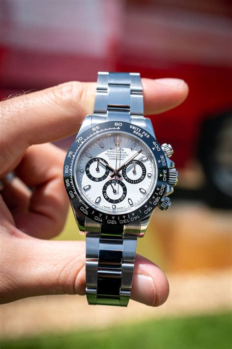 rolex daytona white dial vs black dial|Rolex daytona price list.